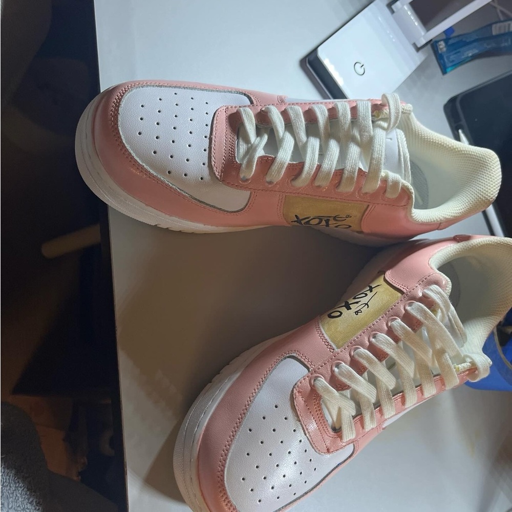“Drip” Off brand Nike air forces custom